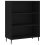 Schwarzes Holzwerkstoffregal 69,5 x 32,5 x 90 cm von vidaXL, Sideboards - Ref: Foro24-828381, Preis: 45,47 €, Rabatt: %