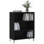 Schwarzes Holzwerkstoffregal 69,5 x 32,5 x 90 cm von vidaXL, Sideboards - Ref: Foro24-828381, Preis: 45,47 €, Rabatt: %