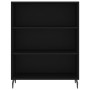 Schwarzes Holzwerkstoffregal 69,5 x 32,5 x 90 cm von vidaXL, Sideboards - Ref: Foro24-828381, Preis: 45,47 €, Rabatt: %