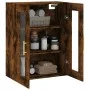 Smoked oak wall cabinet 69.5x34x90 cm by vidaXL, Sideboards - Ref: Foro24-828473, Price: 84,78 €, Discount: %