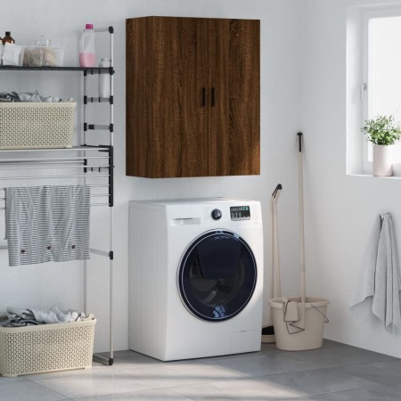 Oak brown wall cabinet 69.5x34x90 cm by vidaXL, Sideboards - Ref: Foro24-828443, Price: 67,61 €, Discount: %