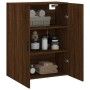 Oak brown wall cabinet 69.5x34x90 cm by vidaXL, Sideboards - Ref: Foro24-828443, Price: 67,61 €, Discount: %