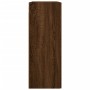 Oak brown wall cabinet 69.5x34x90 cm by vidaXL, Sideboards - Ref: Foro24-828443, Price: 67,61 €, Discount: %