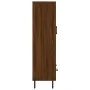 Aparador alto madera de ingeniería roble marrón 69,5x31x115 cm de vidaXL, Aparadores - Ref: Foro24-828251, Precio: 73,18 €, D...