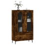 Hohes Sideboard Holzwerkstoff Räuchereiche 69,5x31x115 cm von vidaXL, Sideboards - Ref: Foro24-828321, Preis: 110,93 €, Rabat...