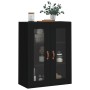 Schwarzer Wandschrank 69,5x34x90 cm von vidaXL, Sideboards - Ref: Foro24-828453, Preis: 87,02 €, Rabatt: %