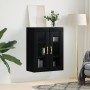 Armario de pared negro 69,5x34x90 cm de vidaXL, Aparadores - Ref: Foro24-828461, Precio: 105,81 €