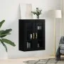 Schwarzer Wandschrank 69,5x34x90 cm von vidaXL, Sideboards - Ref: Foro24-828461, Preis: 100,16 €, Rabatt: %