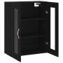 Armario de pared negro 69,5x34x90 cm de vidaXL, Aparadores - Ref: Foro24-828461, Precio: 105,81 €