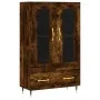 Tall sideboard engineered wood smoked oak 69.5x31x115 cm by vidaXL, Sideboards - Ref: Foro24-828281, Price: 98,13 €, Discount: %
