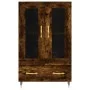 Aparador alto madera de ingeniería roble ahumado 69,5x31x115 cm de vidaXL, Aparadores - Ref: Foro24-828281, Precio: 98,12 €, ...