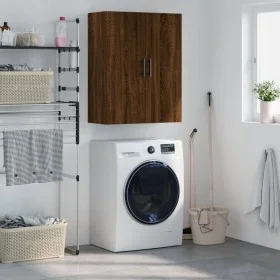 Oak brown wall cabinet 69.5x34x90 cm by vidaXL, Sideboards - Ref: Foro24-828451, Price: 68,18 €, Discount: %