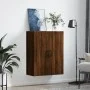 Oak brown wall cabinet 69.5x34x90 cm by vidaXL, Sideboards - Ref: Foro24-828451, Price: 68,16 €, Discount: %