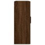 Eichenbrauner Wandschrank 69,5x34x90 cm von vidaXL, Sideboards - Ref: Foro24-828451, Preis: 68,99 €, Rabatt: %