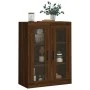 Oak brown wall cabinet 69.5x34x90 cm by vidaXL, Sideboards - Ref: Foro24-828483, Price: 86,87 €, Discount: %