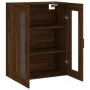 Oak brown wall cabinet 69.5x34x90 cm by vidaXL, Sideboards - Ref: Foro24-828483, Price: 86,87 €, Discount: %