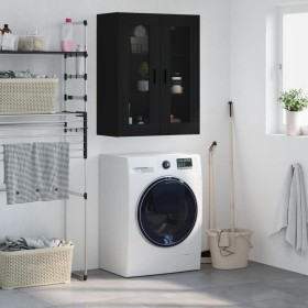 Black wall cabinet 69.5x34x90 cm by vidaXL, Sideboards - Ref: Foro24-828493, Price: 102,14 €, Discount: %