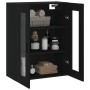 Black wall cabinet 69.5x34x90 cm by vidaXL, Sideboards - Ref: Foro24-828493, Price: 102,14 €, Discount: %
