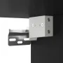 Armario de pared negro 69,5x34x90 cm de vidaXL, Aparadores - Ref: Foro24-828493, Precio: 100,50 €, Descuento: %