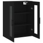 Armario de pared negro 69,5x34x90 cm de vidaXL, Aparadores - Ref: Foro24-828501, Precio: 95,18 €, Descuento: %