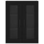 Armario de pared negro 69,5x34x90 cm de vidaXL, Aparadores - Ref: Foro24-828501, Precio: 95,18 €, Descuento: %