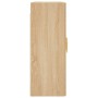 Sonoma oak wall cabinet 69.5x34x90 cm by vidaXL, Sideboards - Ref: Foro24-828471, Price: 81,53 €, Discount: %