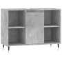 Mueble de baño madera de ingeniería gris hormigón 80x33x60 cm de vidaXL, Tocadores de baño - Ref: Foro24-831624, Precio: 50,3...