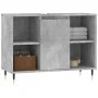 Mueble de baño madera de ingeniería gris hormigón 80x33x60 cm de vidaXL, Tocadores de baño - Ref: Foro24-831624, Precio: 49,8...