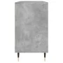 Mueble de baño madera de ingeniería gris hormigón 80x33x60 cm de vidaXL, Tocadores de baño - Ref: Foro24-831624, Precio: 49,8...