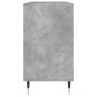 Mueble de baño madera de ingeniería gris hormigón 80x33x60 cm de vidaXL, Tocadores de baño - Ref: Foro24-831624, Precio: 50,3...