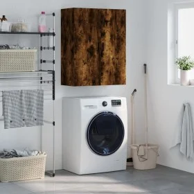 Smoked oak wall cabinet 69.5x34x90 cm by vidaXL, Sideboards - Ref: Foro24-828441, Price: 64,05 €, Discount: %