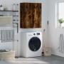 Armario de pared roble ahumado 69,5x34x90 cm de vidaXL, Aparadores - Ref: Foro24-828441, Precio: 65,62 €, Descuento: %