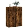 Wandschrank aus geräucherter Eiche, 69,5 x 34 x 90 cm von vidaXL, Sideboards - Ref: Foro24-828441, Preis: 64,05 €, Rabatt: %