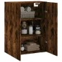 Wandschrank aus geräucherter Eiche, 69,5 x 34 x 90 cm von vidaXL, Sideboards - Ref: Foro24-828441, Preis: 64,05 €, Rabatt: %