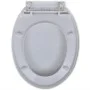 Toilet lid and seat with soft close, white oval. by vidaXL, Toilet and bidet seats - Ref: Foro24-141762, Price: 22,00 €, Disc...