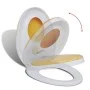 Yellow Soft Close Adult and Child Toilet Seat by vidaXL, Toilet and bidet seats - Ref: Foro24-141766, Price: 39,72 €, Discoun...