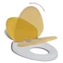 Yellow Soft Close Adult and Child Toilet Seat by vidaXL, Toilet and bidet seats - Ref: Foro24-141766, Price: 39,72 €, Discoun...