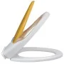 Yellow Soft Close Adult and Child Toilet Seat by vidaXL, Toilet and bidet seats - Ref: Foro24-141766, Price: 39,72 €, Discoun...