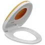 Gelber Toilettensitz mit Absenkautomatik für Erwachsene und Kinder von vidaXL, Toiletten- und Bidetsitze - Ref: Foro24-141766...