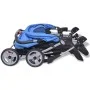 Blue and black steel twin stroller by vidaXL, Baby strollers - Ref: Foro24-10109, Price: 211,08 €, Discount: %