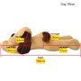 Perro de peluche marrón 160 cm de vidaXL, Animales de peluche - Ref: Foro24-80144, Precio: 55,26 €, Descuento: %
