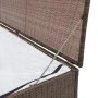 Brown synthetic rattan garden storage box 120x50x60 cm by vidaXL, Outdoor storage boxes - Ref: Foro24-42499, Price: 115,11 €,...