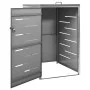 Shed for a steel garbage container 69x77.5x112.5 cm by vidaXL, Waste container supports - Ref: Foro24-149554, Price: 214,25 €...
