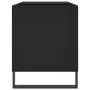 Mueble de discos madera de ingeniería negro 85x38x48 cm de vidaXL, Almacenamiento para CD y DVD - Ref: Foro24-831709, Precio:...