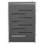 Shed for a steel garbage container 69x77.5x112.5 cm by vidaXL, Waste container supports - Ref: Foro24-149554, Price: 214,25 €...