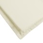 Cremefarbenes Sonnenliegenkissen (75+105) x 50 x 4 cm von vidaXL, Kissen für Stühle und Sofas - Ref: Foro24-314175, Preis: 29...
