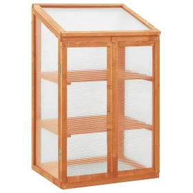 Spruce wood greenhouse 60x45x100 cm by vidaXL, Greenhouses - Ref: Foro24-314848, Price: 160,26 €, Discount: %