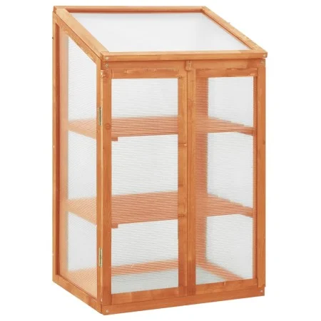 Spruce wood greenhouse 60x45x100 cm by vidaXL, Greenhouses - Ref: Foro24-314848, Price: 148,83 €, Discount: %