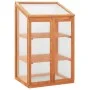 Gewächshaus aus Tannenholz 60x45x100 cm von vidaXL, Gewächshäuser - Ref: Foro24-314848, Preis: 148,83 €, Rabatt: %