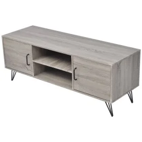 Grauer TV-Schrank 120x40x45 cm von vidaXL, TV-Möbel - Ref: Foro24-243449, Preis: 60,45 €, Rabatt: %